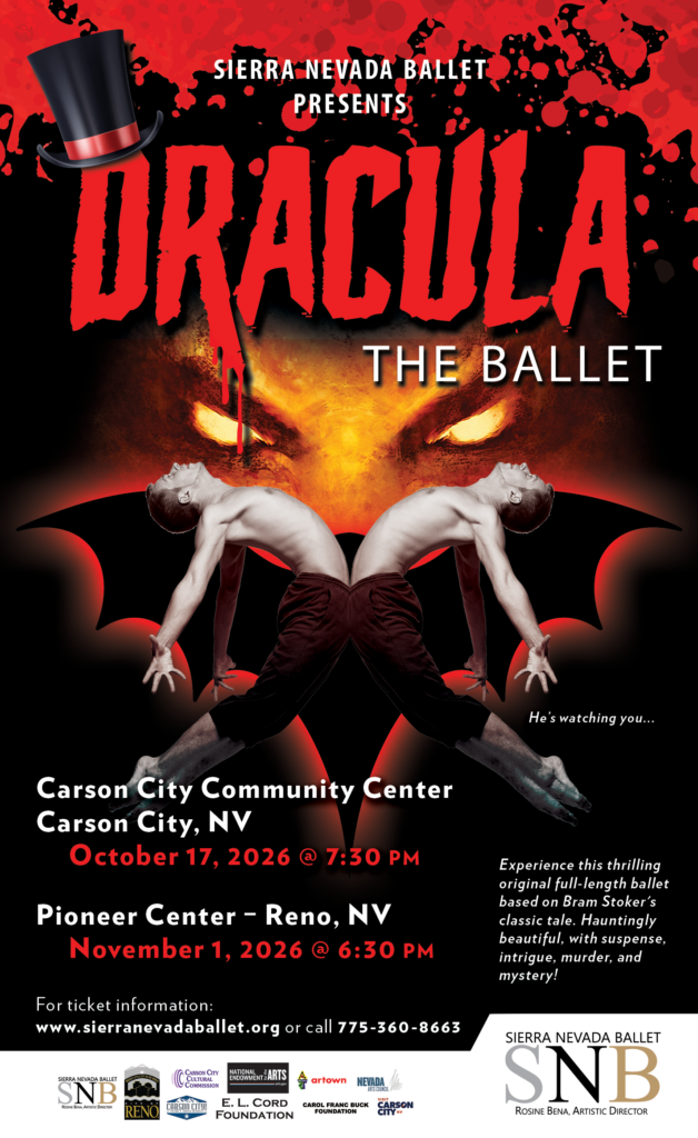 Sierra Nevada Ballet Presents Dracula: The Ballet